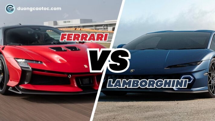 So sánh Ferrari và Lamborghini