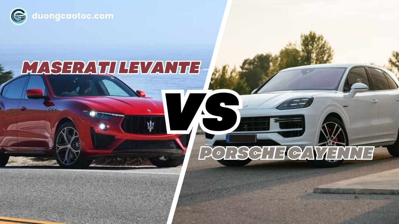 So sánh Maserati Levante và Porsche Cayenne