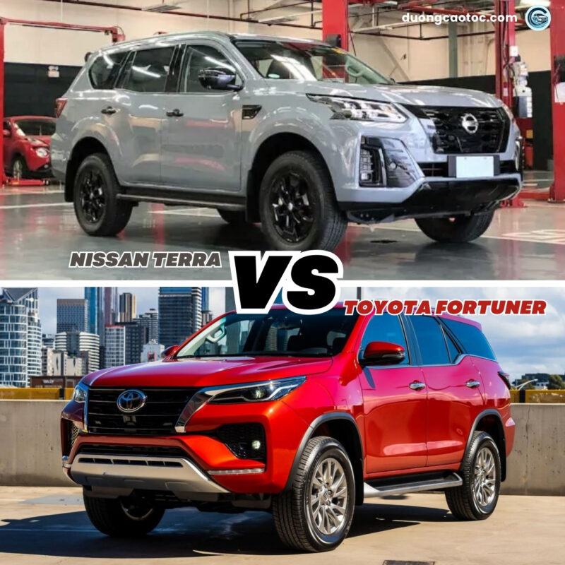 So sánh Nissan Terra và Toyota Fortuner
