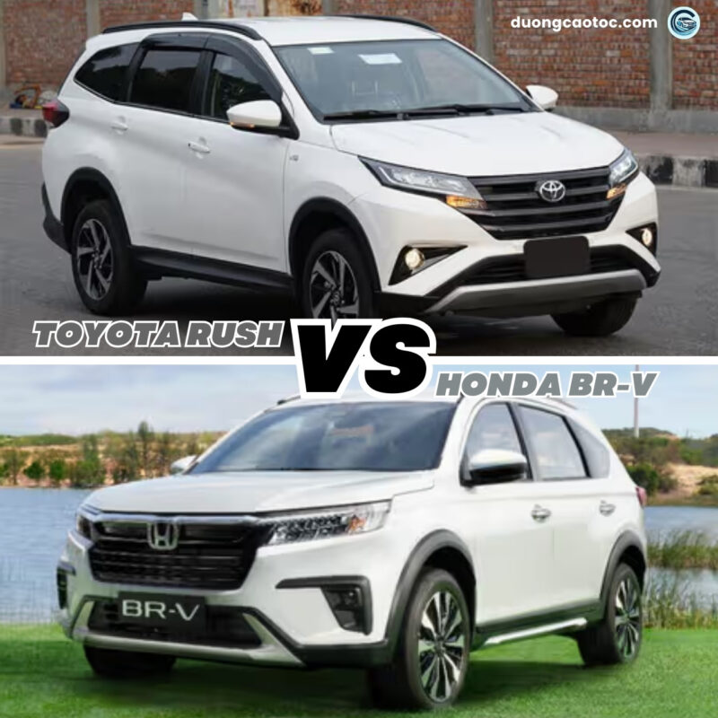 So sánh Toyota Rush và Honda BRV