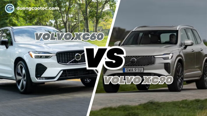 So sánh Volvo XC60 và XC90