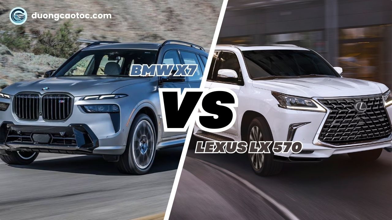 So sánh BMW X7 và Lexus LX 570