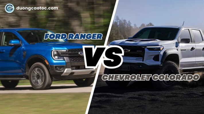 So sánh Ford Ranger và Chevrolet Colorado