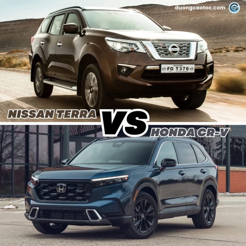 So sánh Nissan Terra và Honda CRV