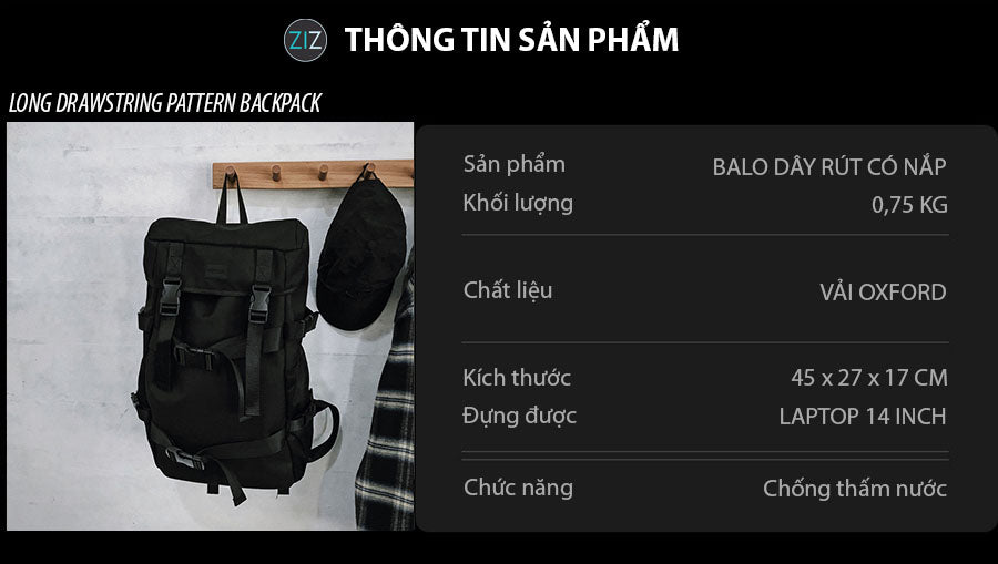 Balo đẹp Nam Nữ phong cách hiện đại, dung tích lớn, nhiều ngăn và khóa kéo chắc chắn, thích hợp cho mọi hoạt động hàng ngày